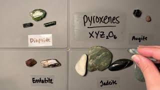 Mineral Identification  Pyroxenes [upl. by Deming]