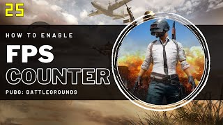 PUBG  How to Enable the FPS Counter in 60 Seconds [upl. by Enyale]