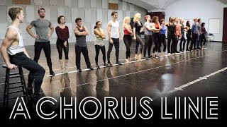 A Chorus Line Inside Rehearsals [upl. by Tnomyar]