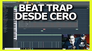 Como crear un BEAT TRAP básico en FL STUDIO ESPAÑOL ⚡ [upl. by Wil]