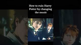 How to ruin Harry Potter by adding music and a note lmao funny [upl. by Marissa553]