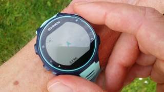 Garmin 735XT Running [upl. by Had]