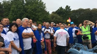 Briefing des Meules Bleues à Neuilly [upl. by Fonzie]