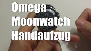 Omega Speedmaster Moonwatch Handaufzug [upl. by Raeann589]