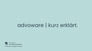 advoware kurz erklärt  Offene Rechnungen bequem anmahnen [upl. by Nickie]