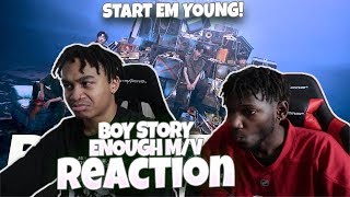 BOY STORY quotEnoughquot MV  REACTION  Model Young Artists [upl. by Whall]