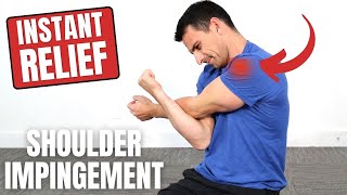 8 BEST Shoulder Impingement Stretches amp Exercises [upl. by Neitsirk]