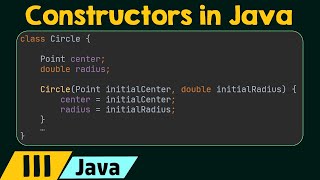 Constructors in Java [upl. by Kellyann]