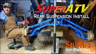 Installing SuperAtv Trailing Arms and Radius Rods On A Rzr 1000 XP [upl. by Tebor]