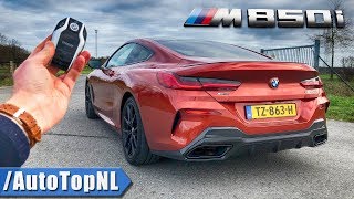 2019 BMW 8 Series Coupe M850i REVIEW POV Test Drive on AUTOBAHN amp ROAD by AutoTopNL [upl. by Ajnot]