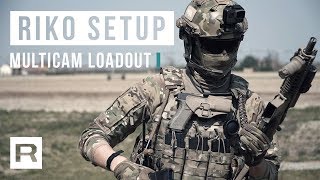 Softair Multicam Setup 2018  Riko Airsoft [upl. by Enoed]