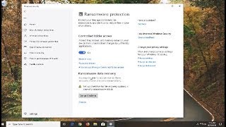 How To Enable Ransomware Protection In Windows Defender In Windows 10 Tutorial [upl. by Noivaz795]