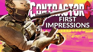 Contractors VR  My First Impressions [upl. by Janik]