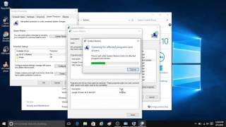 How to Start a System Restore in Windows 10 [upl. by Anaxor]