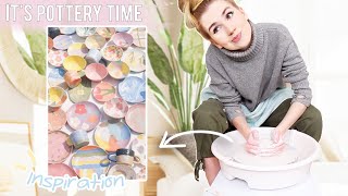 Making Ceramics At Home  tutorial from a beginner  learn with me [upl. by Nasya692]