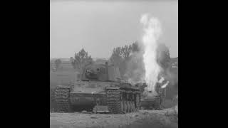 Abandoned Soviet KV1 and KV2 tanks disabled by German forces in 1941 deflagration [upl. by Ylatfen]