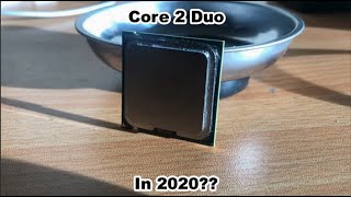 Gaming On an Intel Core 2 Duo in 2020 Is it any good [upl. by Elexa]