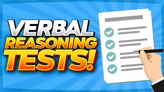 HOW TO PASS Verbal Reasoning Tests Verbal Reasoning Test Questions and Answers [upl. by Laina]