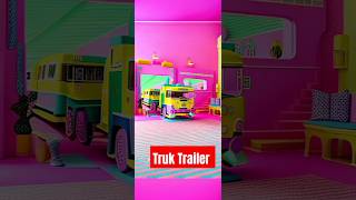 Mobil Truk Trailershorts herichannel truk beko animasimobiltruk bus truck shortvideo viral [upl. by Arinaid]