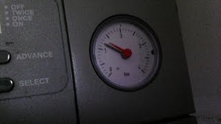 Fix or replace a faulty pressure gauge in combiboiler including draining DIY Know how and why [upl. by Chic]