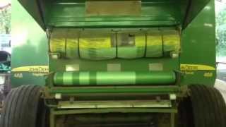 John Deere 468 Baler Review part 3 of 3 [upl. by Yrrot228]