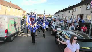 Larkhall Band Parade 2023  Part 1  The Start [upl. by Lupee]