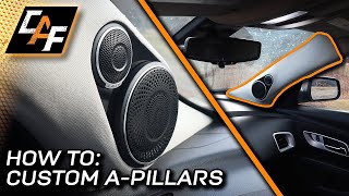 HighEnd Speakers in Custom APillars How to build [upl. by Rubio]