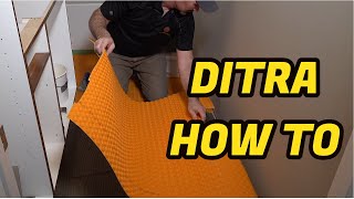 How To Install Floor Uncoupling Membrane [upl. by Eeleimaj]