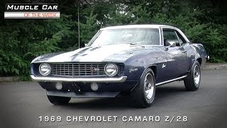 1969 Chevrolet Camaro Z28 302 Muscle Car Of The Week Video 55 [upl. by Arevle]