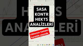 SASA HEKTS VE KONTR ANALİZİ YAYINDA [upl. by Ziegler]