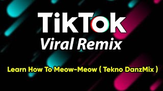 DjDanz Remix  Learn How To Meow Meow  Tekno Remix  TikTok Inspired Remix [upl. by Glaab]