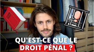 Introduction au droit pénal général cours de droit pénal [upl. by Nawad]