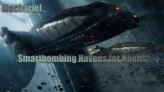 Eve Online 2020 Smartboming Havens for ISK  A New Player Guide [upl. by Elocel]