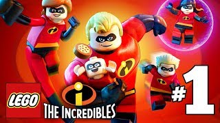 LEGO INCREDIBLES Gameplay Walkthrough Part 1 Undermined PS4 [upl. by Boeke]