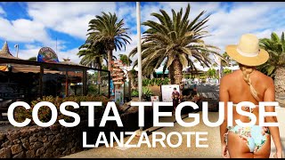 4K Virtual Tour of Costa Teguise Lanzarote what to see in one day [upl. by Dde]