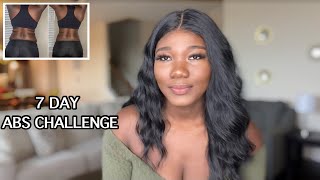 I Tried Lilly Sabri’s 7 Days AB CHALLENGE To Lose BELLY FAT  Before And After [upl. by Nealon]