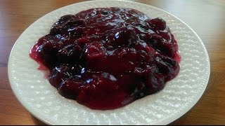 How to Make Cherry Pie Filling  The Hillbilly Kitchen [upl. by Tri377]