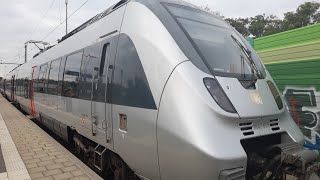 SBahn Mitteldeutschland Mitfahrt von Leipzig Hbf bis LeipzigStötteritz in der BR 1442 auf der S2 [upl. by Annim662]