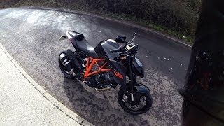 KTM Super Duke 1290 R Walk around and start [upl. by Reidar104]