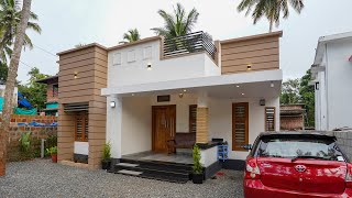 Magnificent budget single storey house built for 20 lakh  Video tour [upl. by Barde]