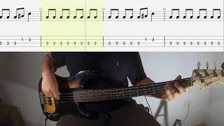 ZZ Top  La Grange  Bass Cover  Tabs [upl. by Henning895]