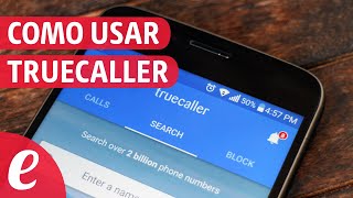 Como usar Truecaller para evitar llamadas molestas español [upl. by Llecrep]