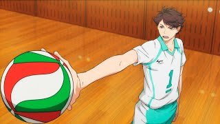 TOP 40 Jump Serve by Oikawa in Haikyuu [upl. by Reisman]