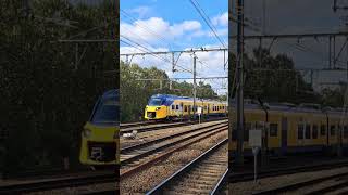 NS ICNG tijdens testrit van Amsterdam naar Brussel zuid bij doorrit in Antwerpen Berchem [upl. by Acalia639]