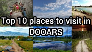 Top 10 places to visit in Dooars  West Bengal tourism  Dooars tour plan [upl. by Boatwright]