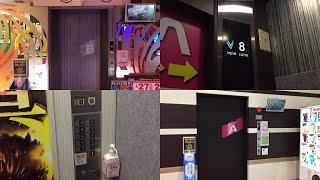 【三重県 四日市市】キング観光サウザンド近鉄四日市店のエレベーター全２基に乗ってみた！Elevator King kanko thousand Kintetsuyokkaichi Japan Mie [upl. by Llehcor555]