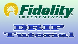 Fidelity  How to Set Up A Dividend Reinvestment Program DRIP [upl. by Nrojb529]