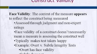 Types of Validity [upl. by Hachmin]