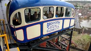 The Return of Bridgnorth Cliff Railway [upl. by Ardnasac]