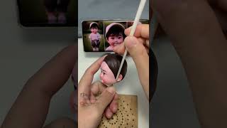 Creating a Cute Boy Clay Sculpture  Watch the Process [upl. by Jorey]